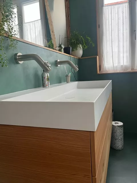 Fugenloser Wandbelag - Peter Farbwerk